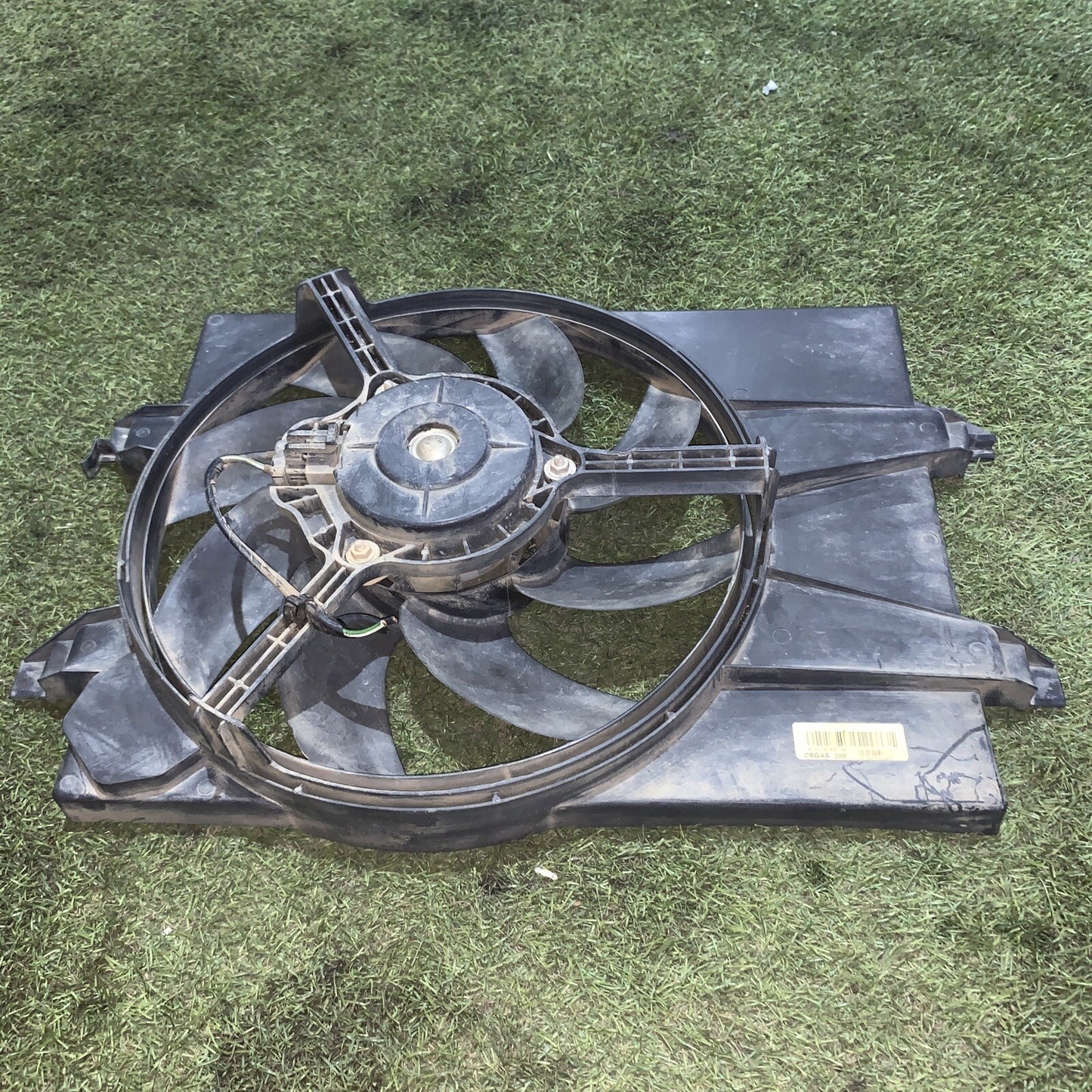 4S6H8C607AE ELETTROVENTOLA FORD FIESTA V (5°SERIE) 1.4 TDCI