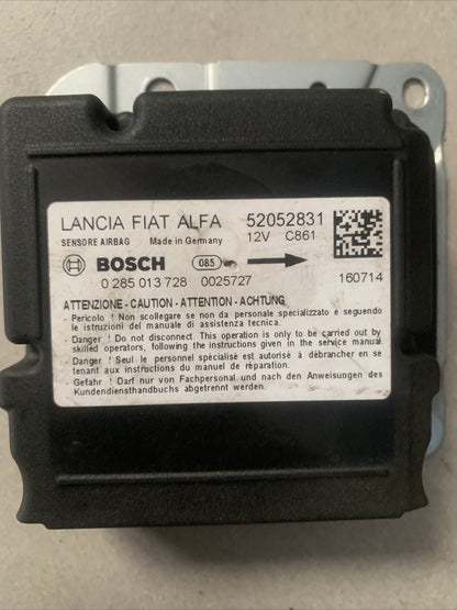 CENTRALINA MODULO SENSORE SRS LANCIA YPSILON 843 - 52052831 0285013728 2011>