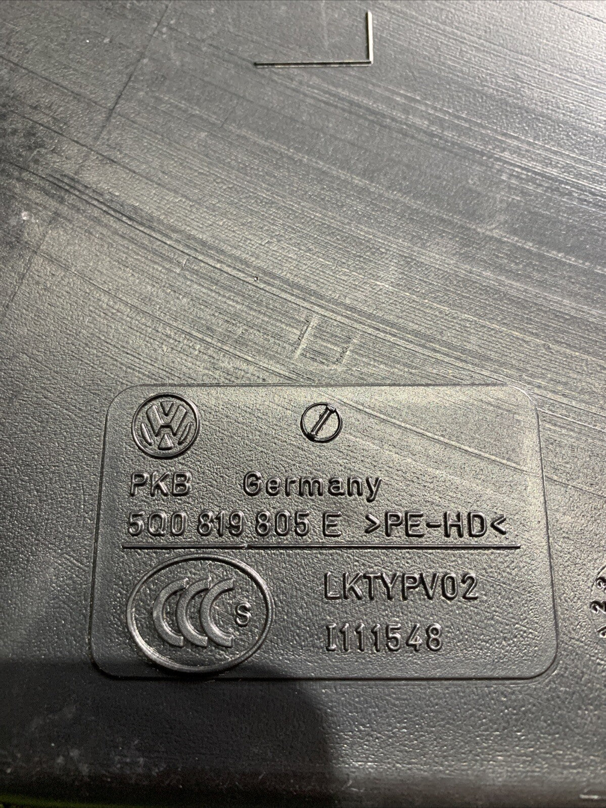 5Q0819805E CONDOTTO AERAZIONE INTERNO CRUSCOTTO LATO SINISTRO VOLKSWAGEN GOLF 8 