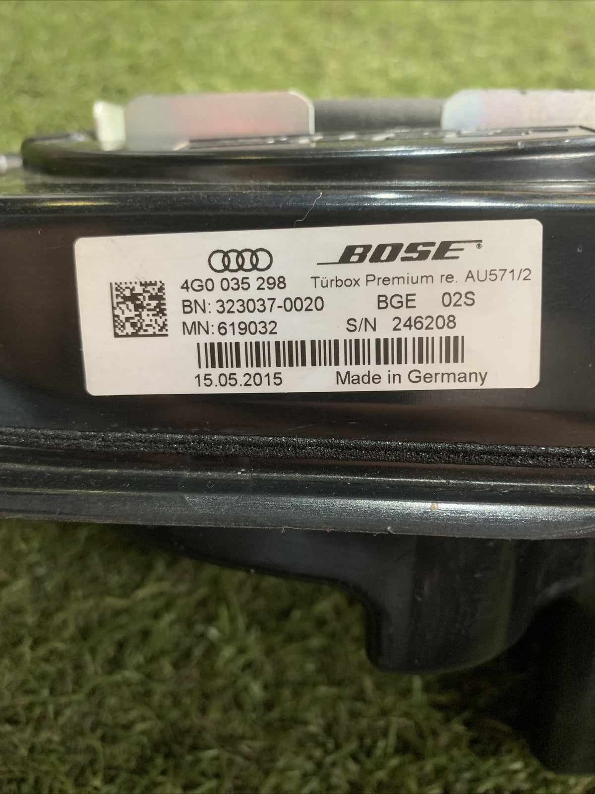 Subwoofer BOSE Audì A6-A7 4G 4G0035298