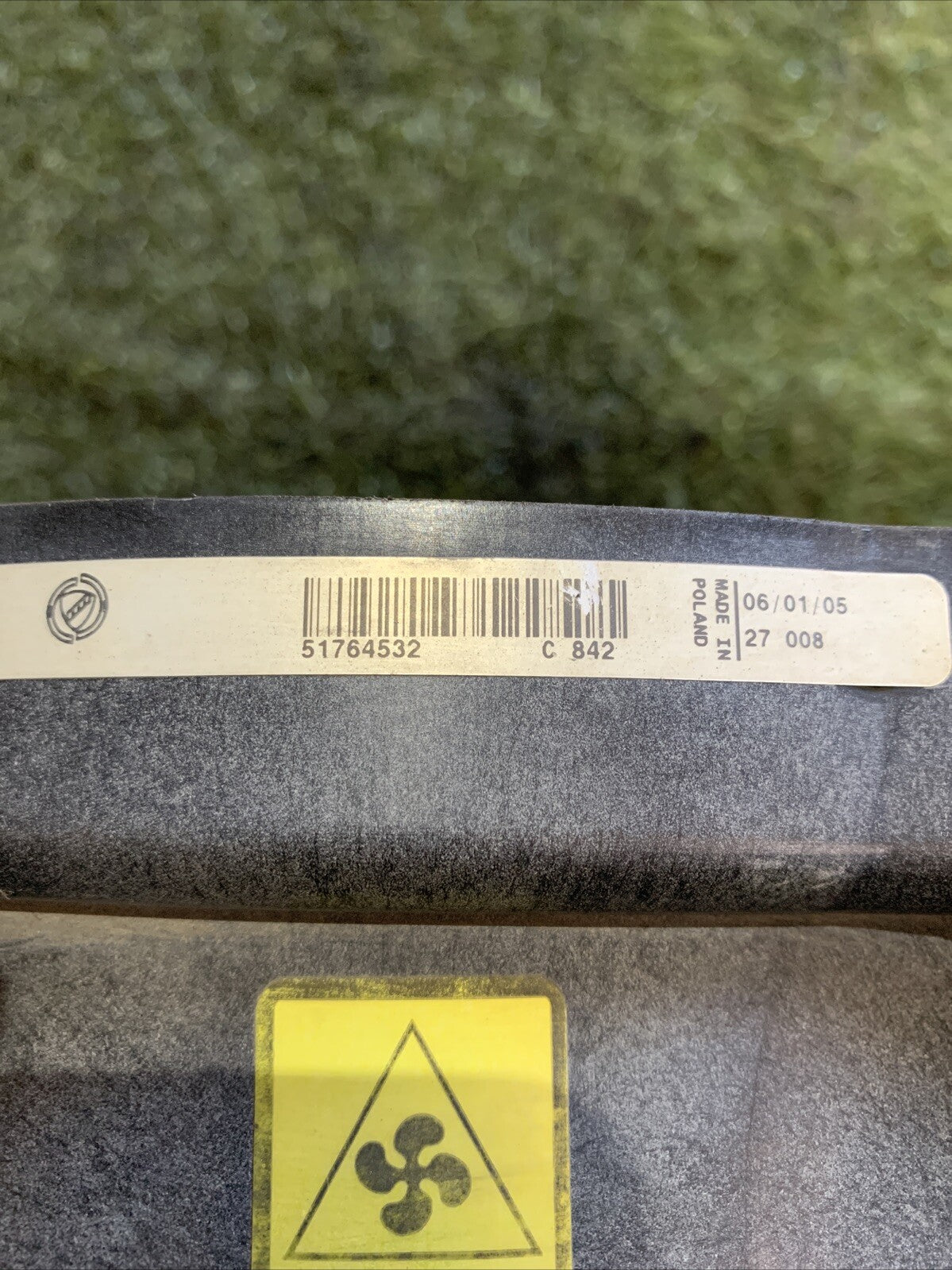 51764532 ELETTROVENTOLA FIAT PANDA (169) 1.2B (2003 2012)