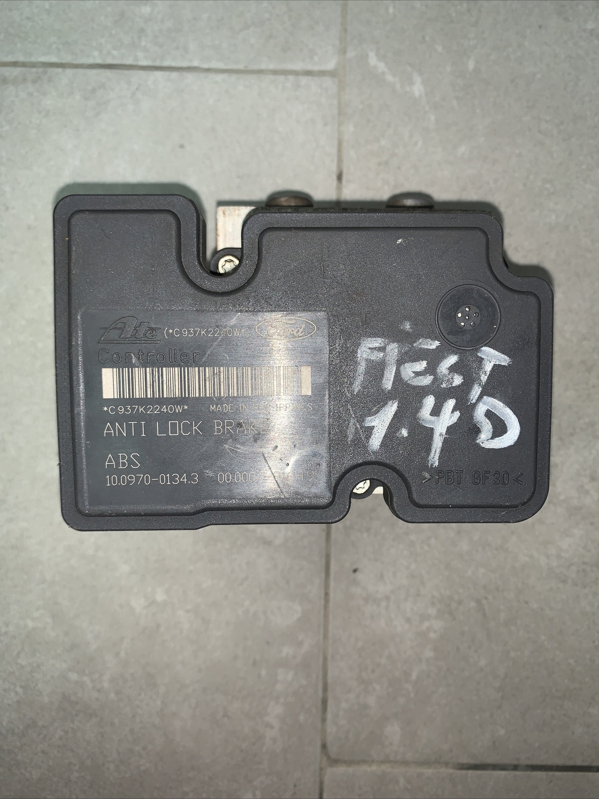 4s61-2m110-da CENTRALINA POMPA AGGREGATO ABS FORD FIESTA 1.4 ANNO DAL 2008