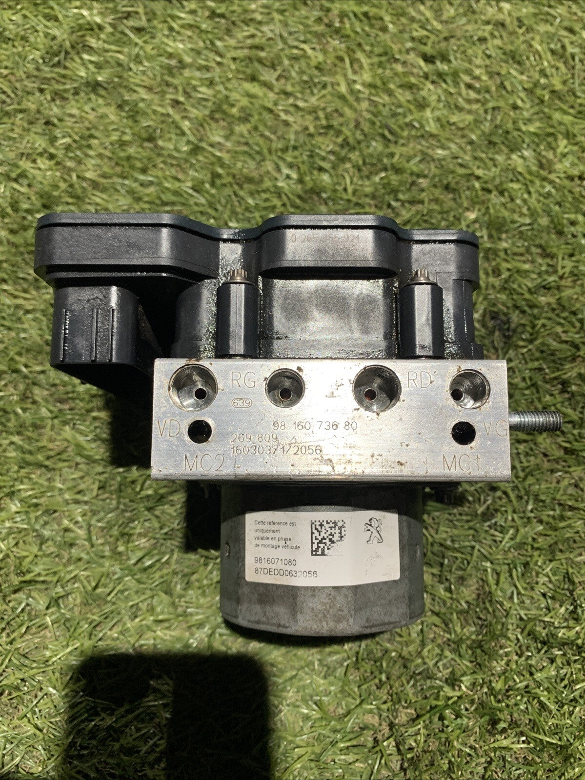 Centralina Pompa Abs Peugeot 308 2016 1.6 Diesel 9816071080