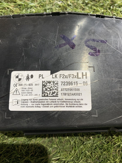 AIRBAG SEDILE SINISTRO SX PER BMW Serie 1 F20 7239615-06 (11 19)