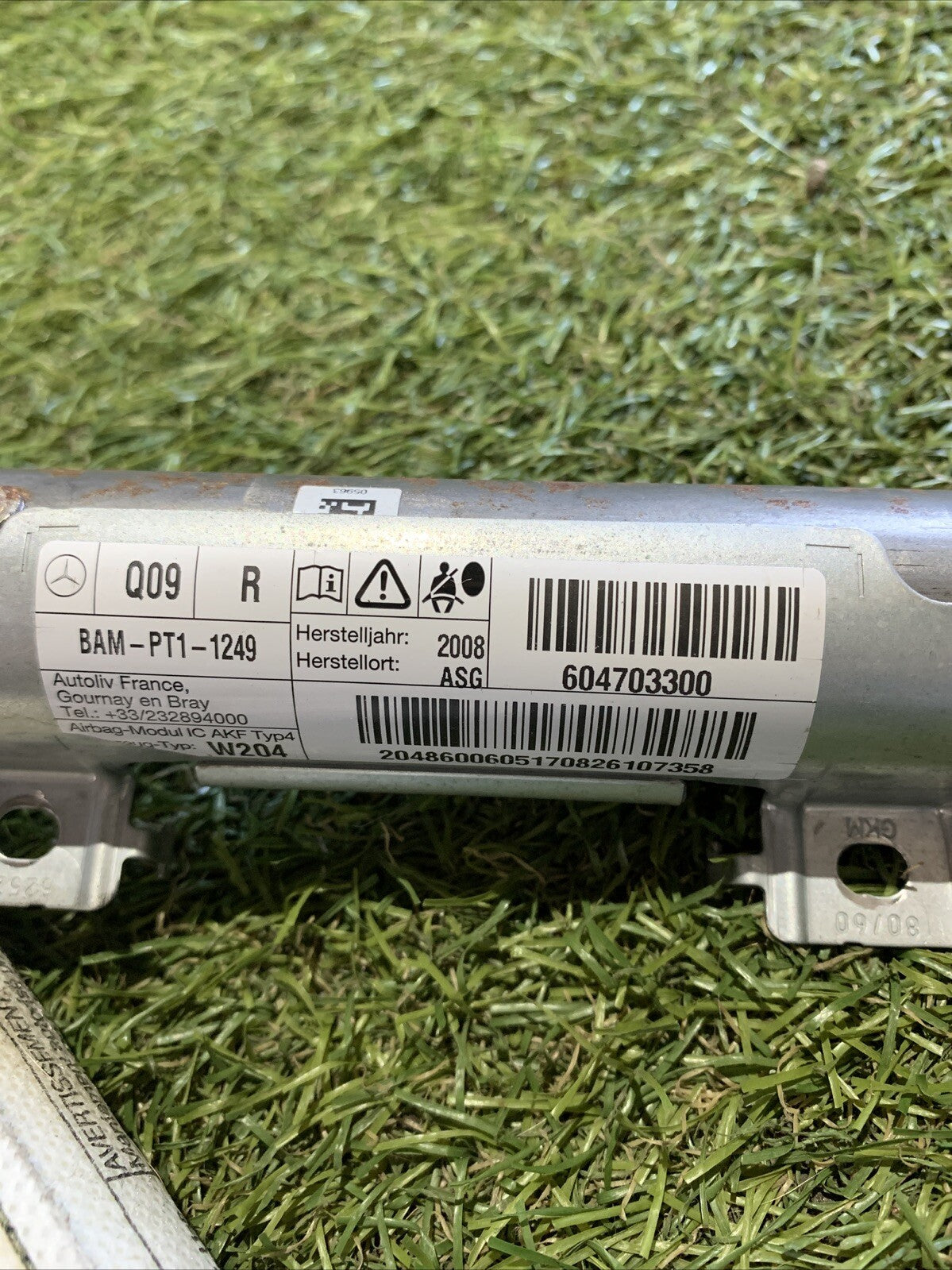 Tendina Airbag Destra Mercedes Classe C 220 Dal 2008 604703300