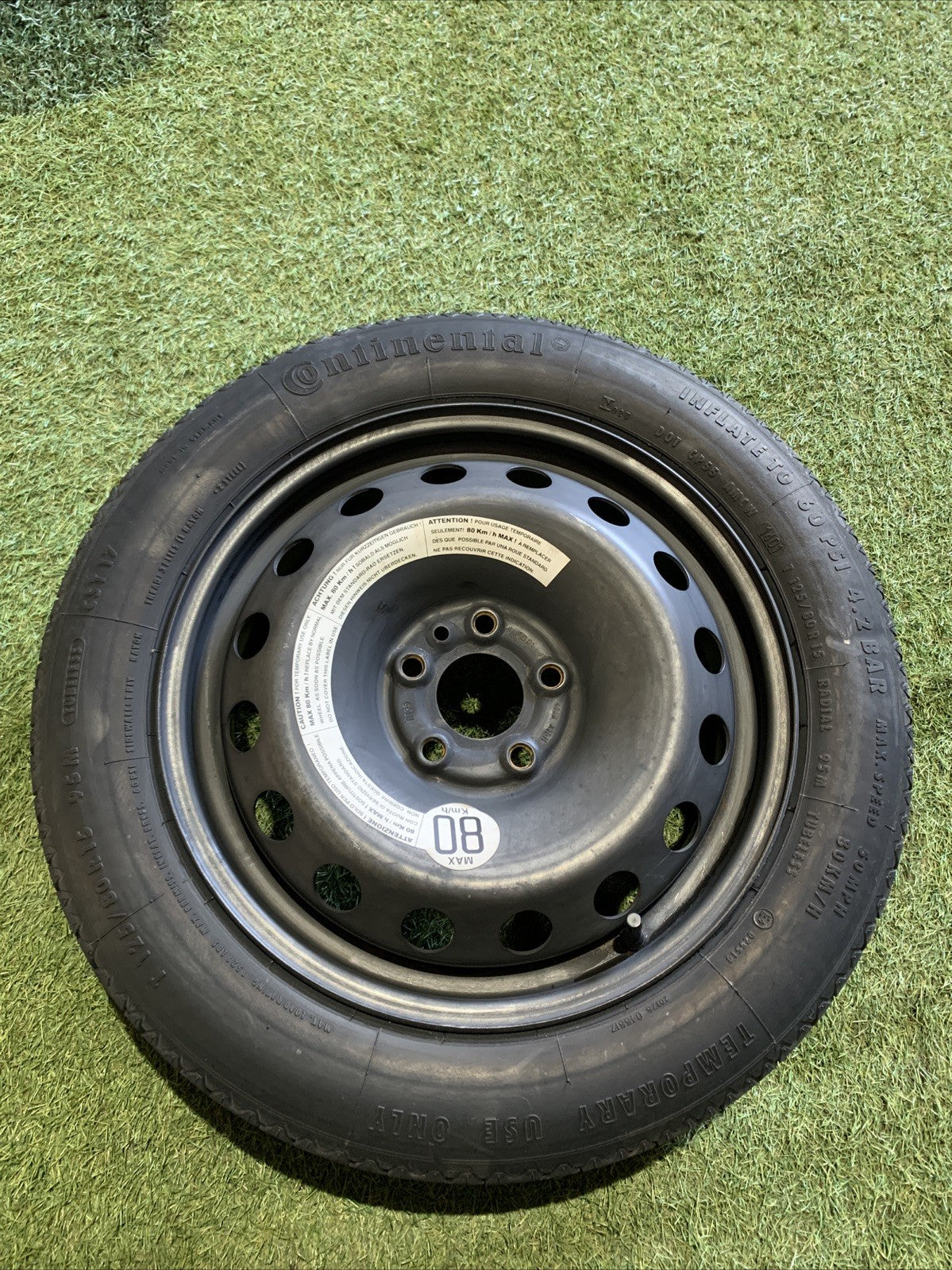 Ruotino Di Scorta Adatto Per Fiat 500 L 125/80R15 (3)