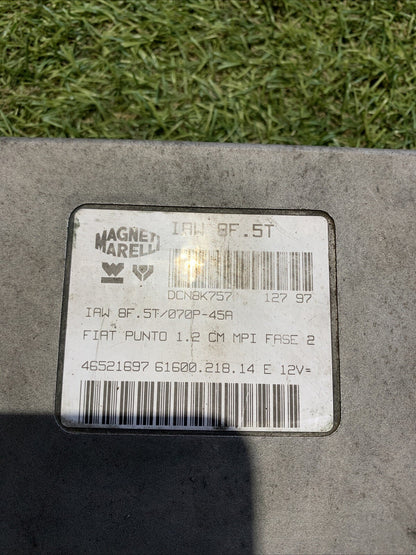Centralina Motore Fiat Punto 1 Serie 176 1.2 Benzina 46521697