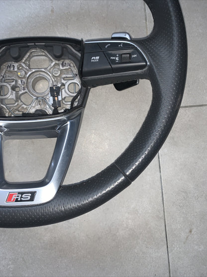 Volante Sterzo Audi Rsq3 Rs3 S3 A3 Multifunzione Con Palette 83A419091P