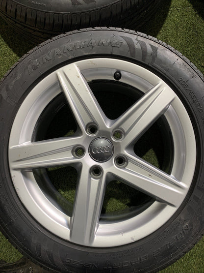 4 Cerchi In Lega Da 16 Con Gomme Audi A3 8V 8V0601025CR