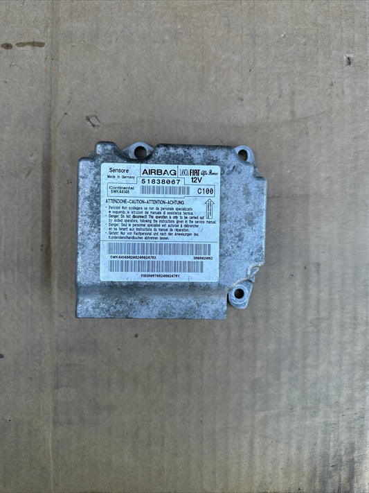 51838067 CENTRALINA SENSORE AIRBAG SRS FIAT GRANDE PUNTO199 CONTINENTAL 5WK44148