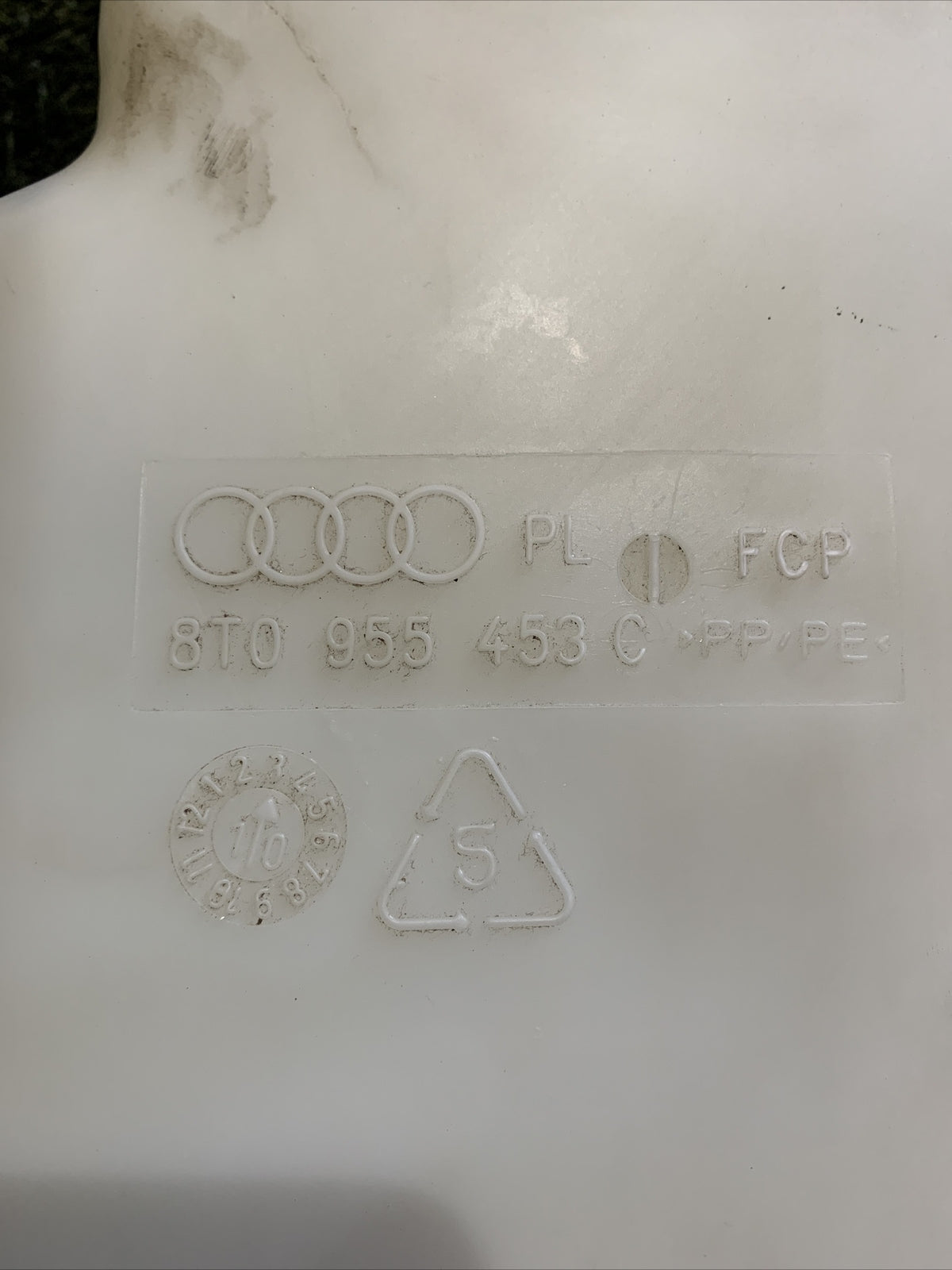 8T0955453C VASCHETTA CONTENITORE ACQUA TERGICRISTALLO AUDI A4 (B8) ALLROAD