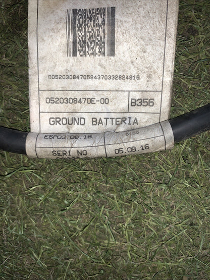 Cavo morsetto batteria negativo Fiat tipo 1.6 0520308470E-00