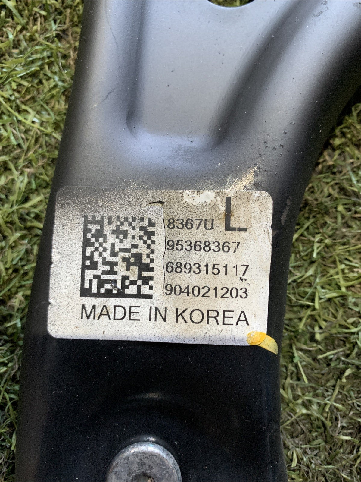 BRACCIO OSCILLANTE ANTERIORE SINISTRO PER OPEL Karl Serie 95368367 (18>>)