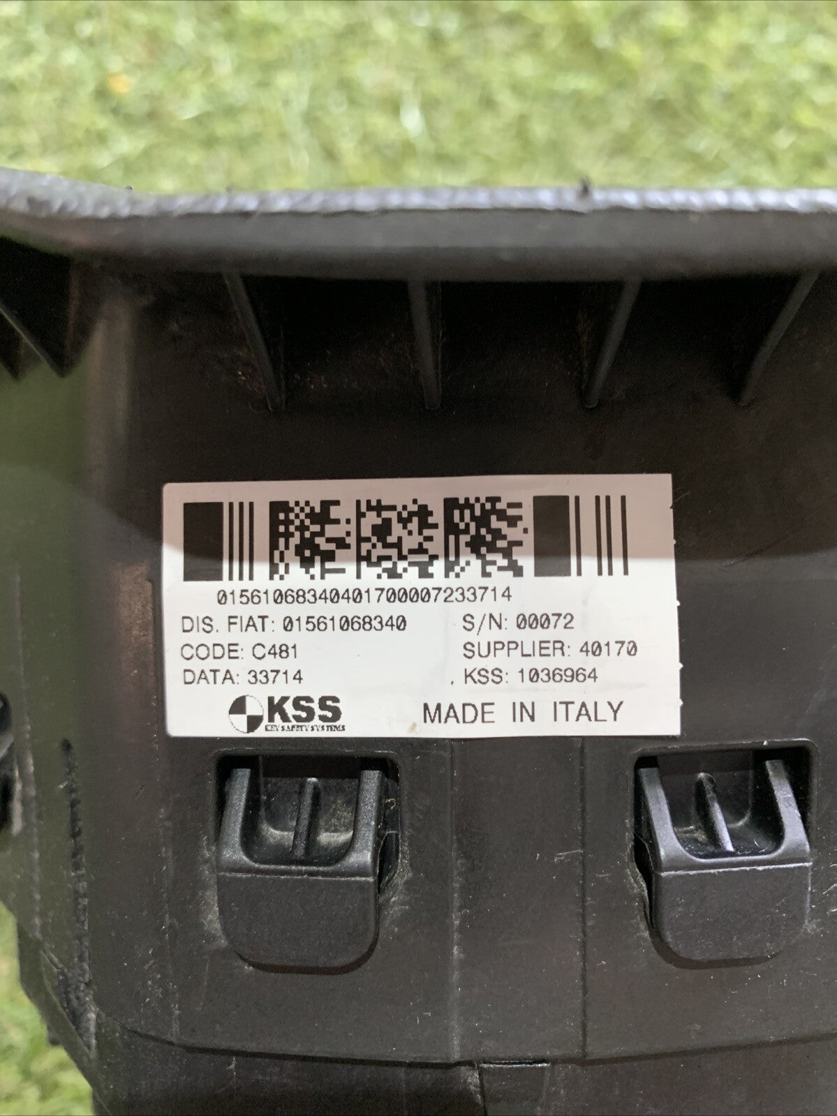 Airbag Volante Alfaromeo Giulietta 01561068340