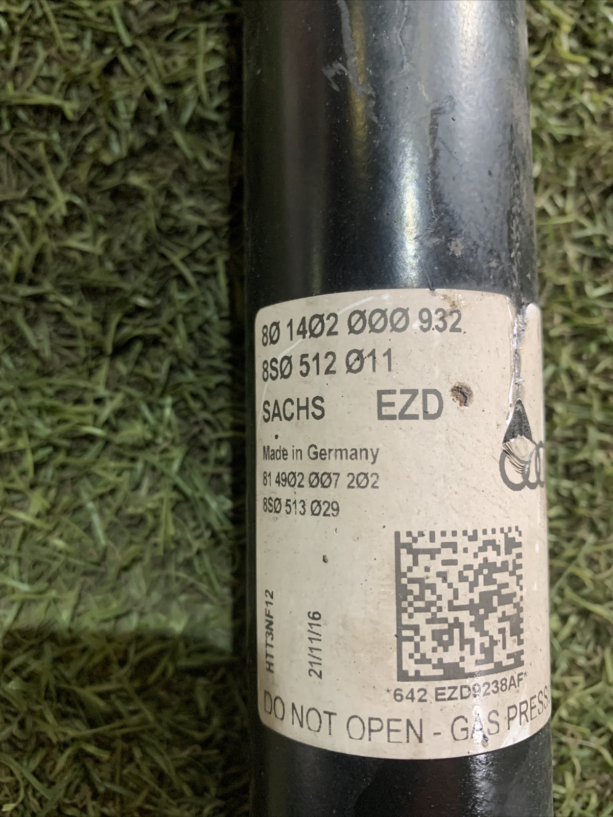 AMMORTIZZATORE SINISTRO POSTERIORE AUDI TT (FV3/FVP) 2016 8S0512011