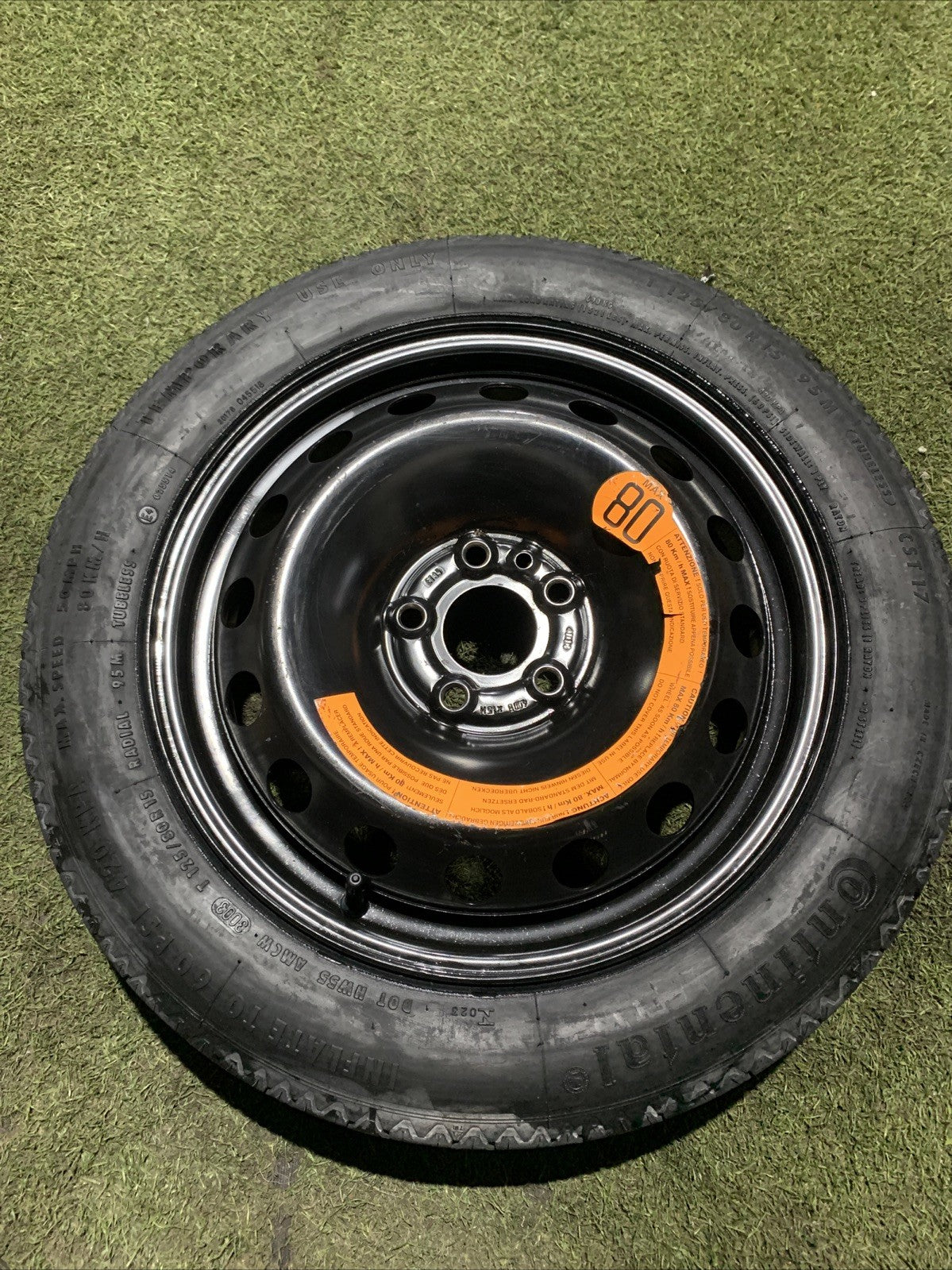 Ruotino Di Scorta Adatto Per Fiat 500 L 125/80R15 (2)
