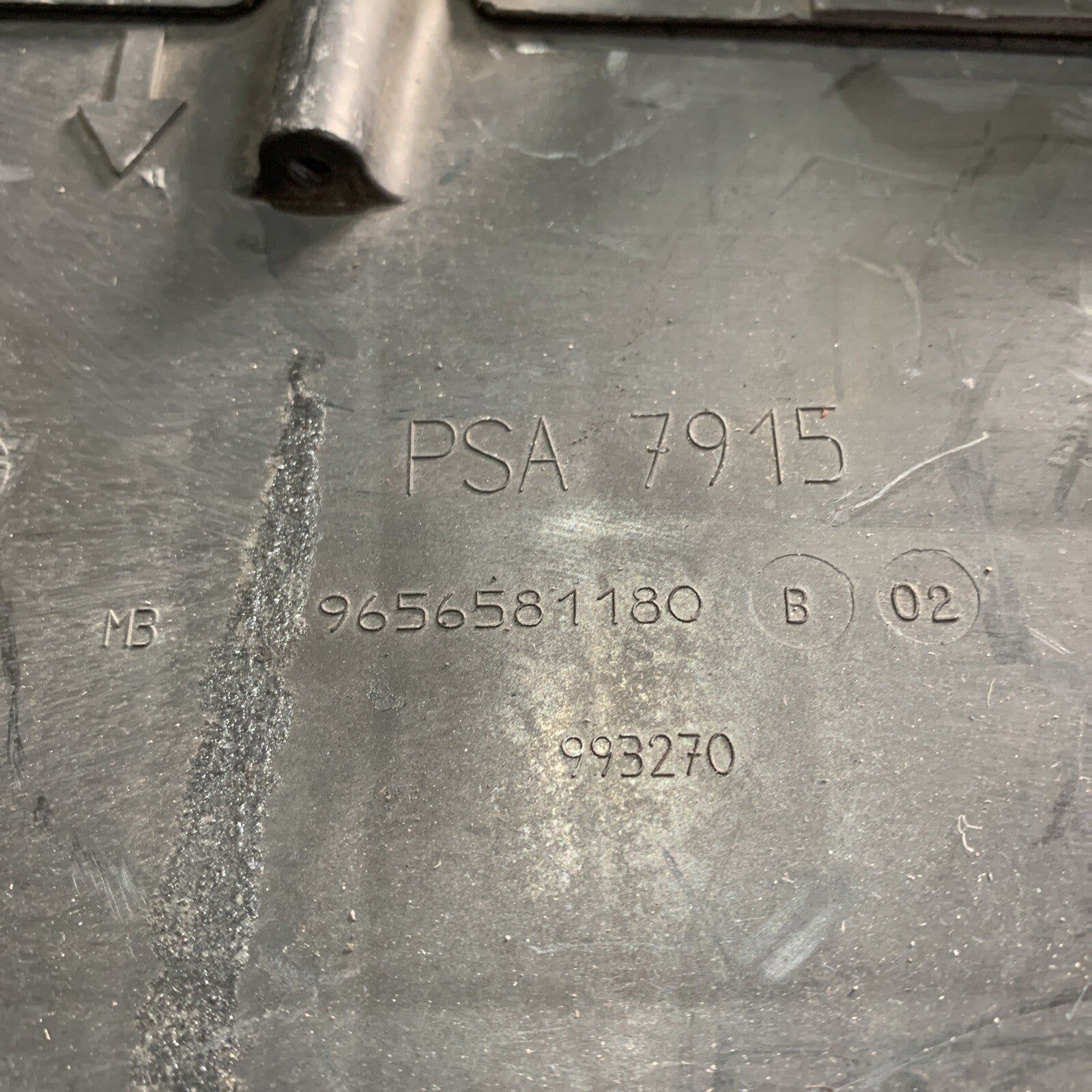 PORTAFILTRO ARIA PEUGEOT 207 1.6 HDI '06 9656581180