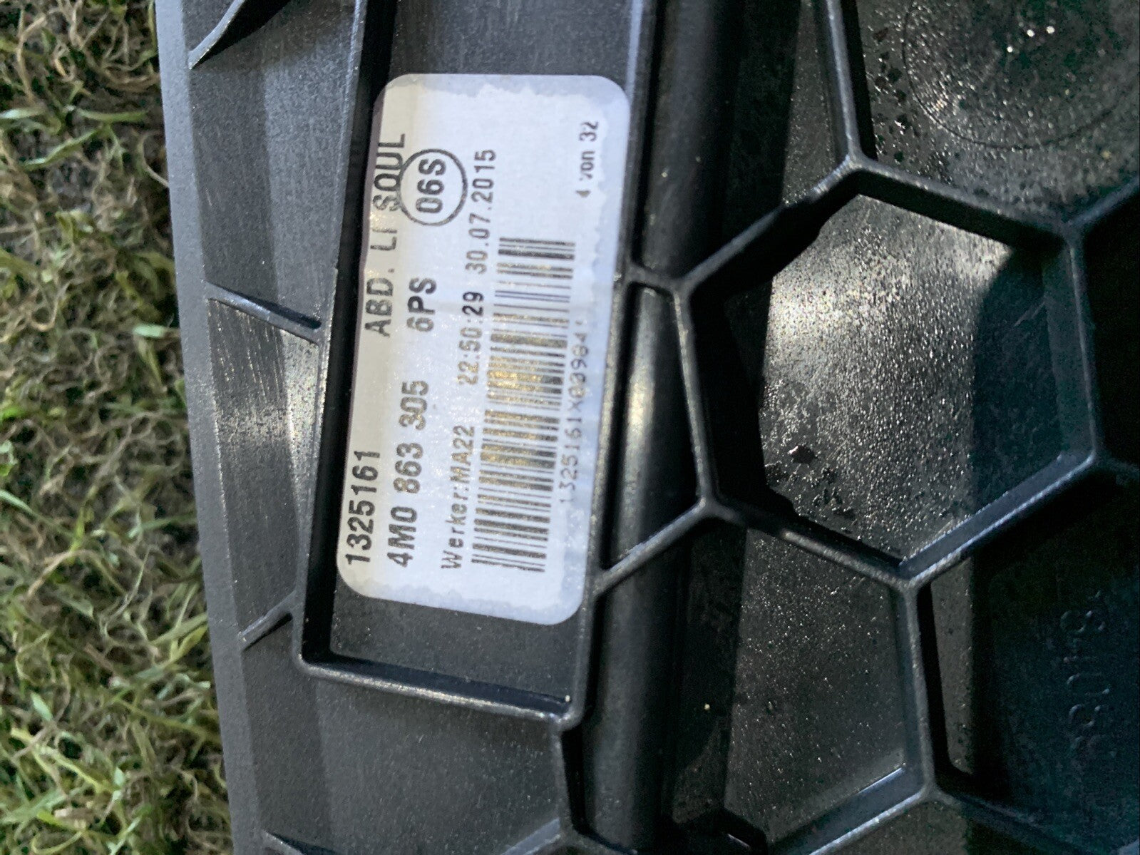 Rivestimento Console Centrale Parte Sinistra Audi Q7 2016 4M0863305