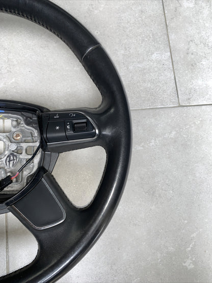 Volante Sterzo AUDI A6 4G A7 A1 8X MFL multifunzione volante in pelle
