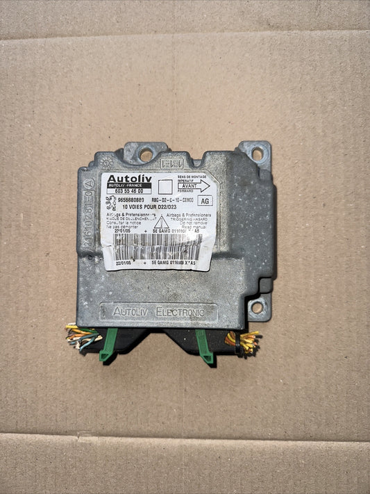 Centralina Airbag Peugeot 407 2006 9655880880 603554600 No Crash