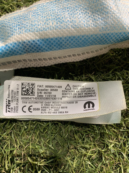 AIRBAG A TENDINA DESTRO DX PER ALFA ROMEO Giulia Serie (952_) 00505471420 (16>)