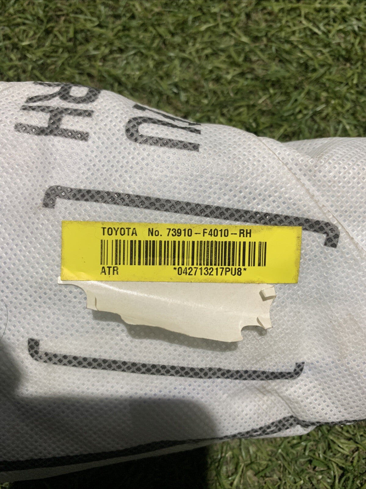 AIRBAG SEDILE DESTRO PER TOYOTA C-HR Ibrida 73910-F4010 (16>23)