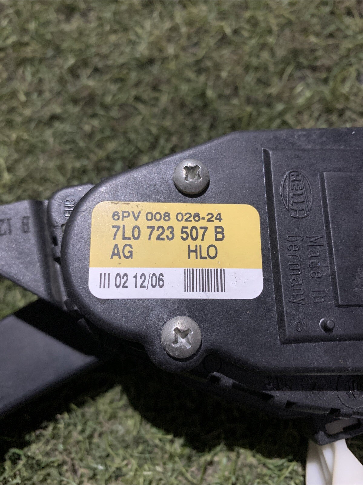 7L0723507B PEDALE ACCELERATORE AUDI Q7 2006 3.0 DIESEL