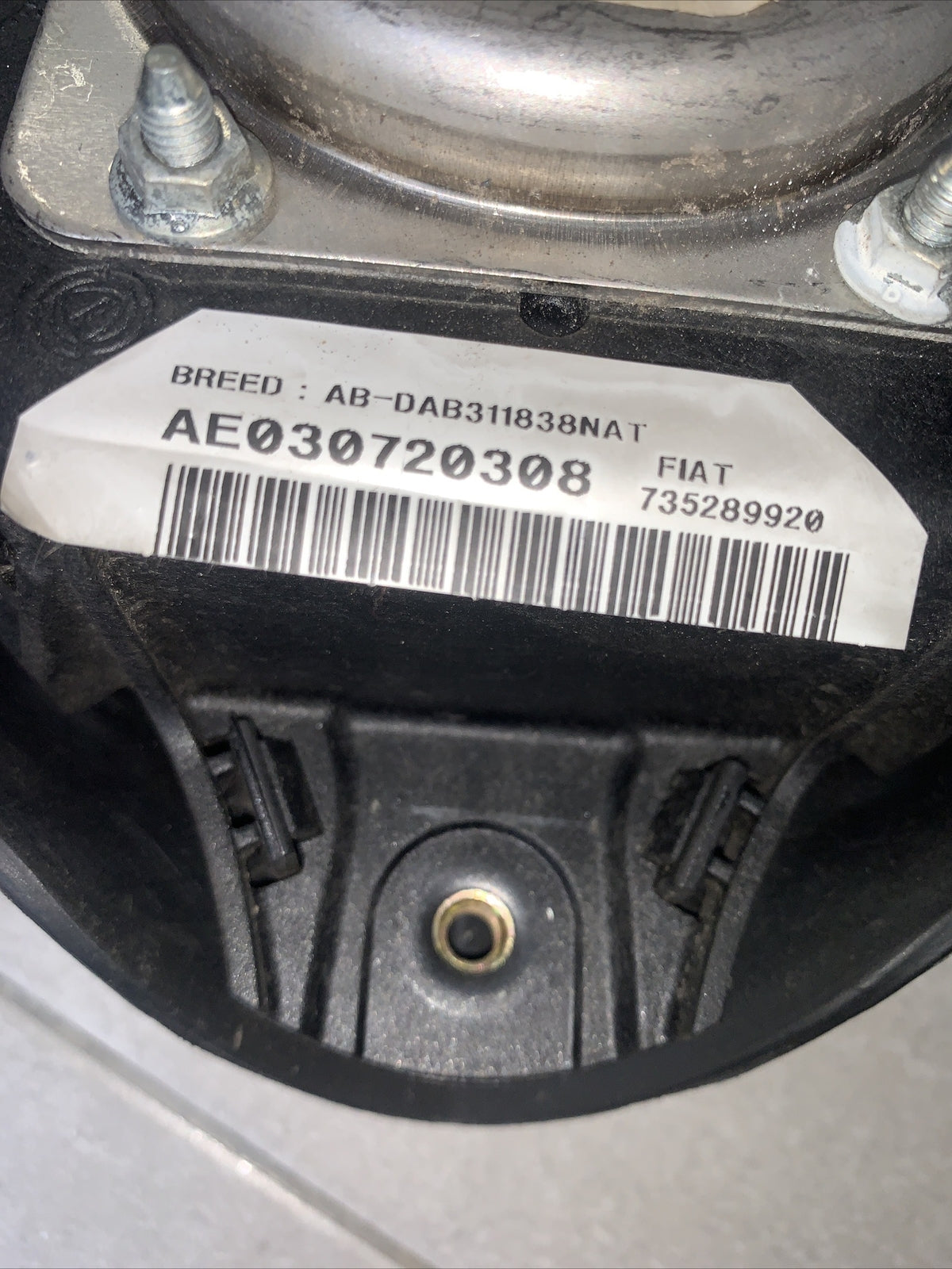 AIR BAG VOLANTE ALFA ROMEO 147 DAL 2000 AL 2010 COD:735289920