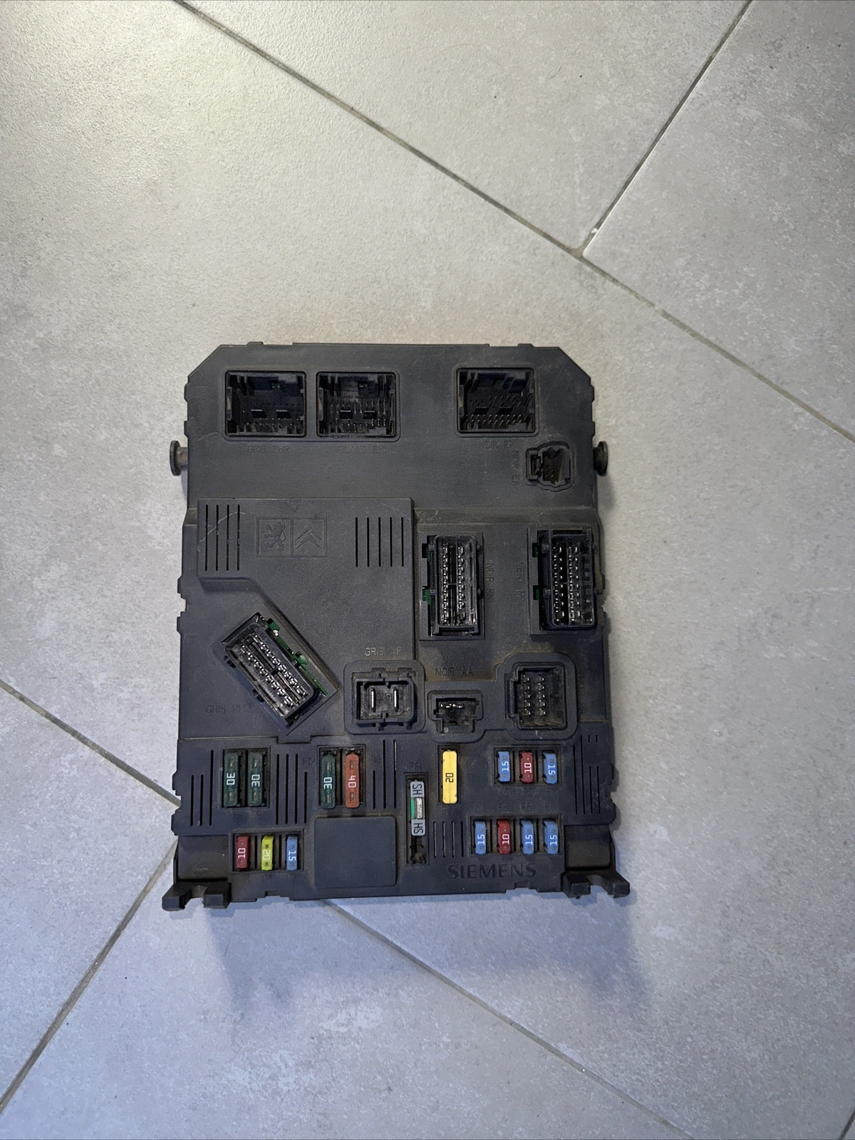 RICAMBI USATI 9653667380 BODY COMPUTER CITROEN C3 1° Serie  2003 1400cc