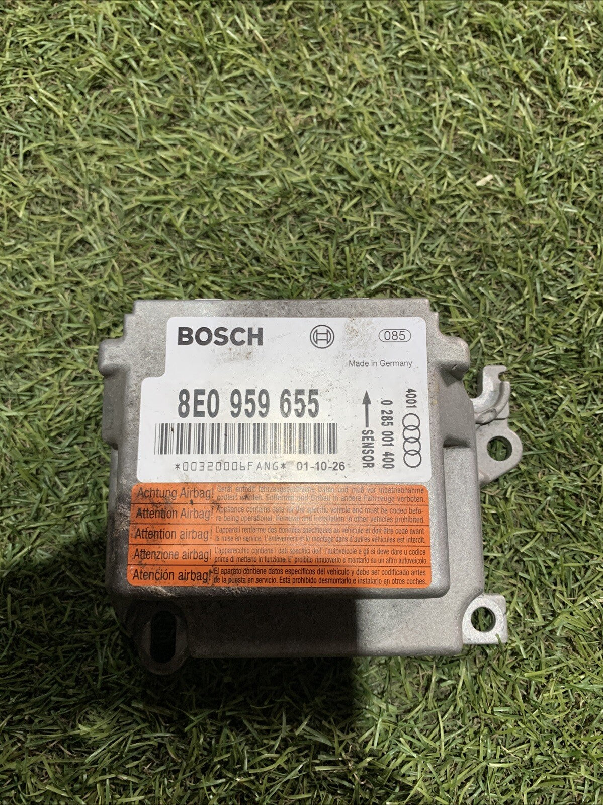 Centralina Airbag Audi A4 2002 8E0959655