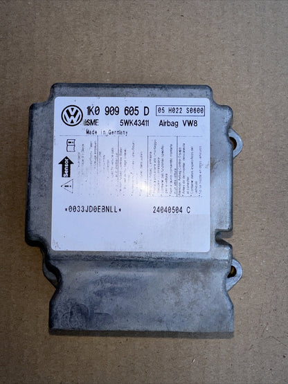 Centralina airbag Vw Golf 5 codice 1k0909605D originale