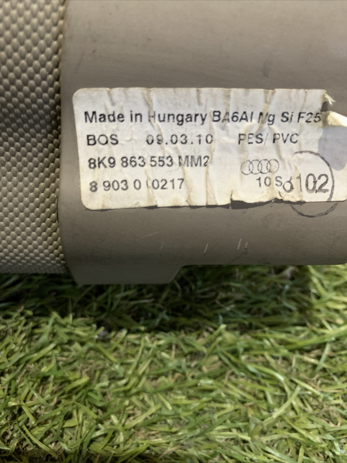 8K9863553 CAPPELLIERA POSTERIORE AUDI A4 Avant (8K5) SW