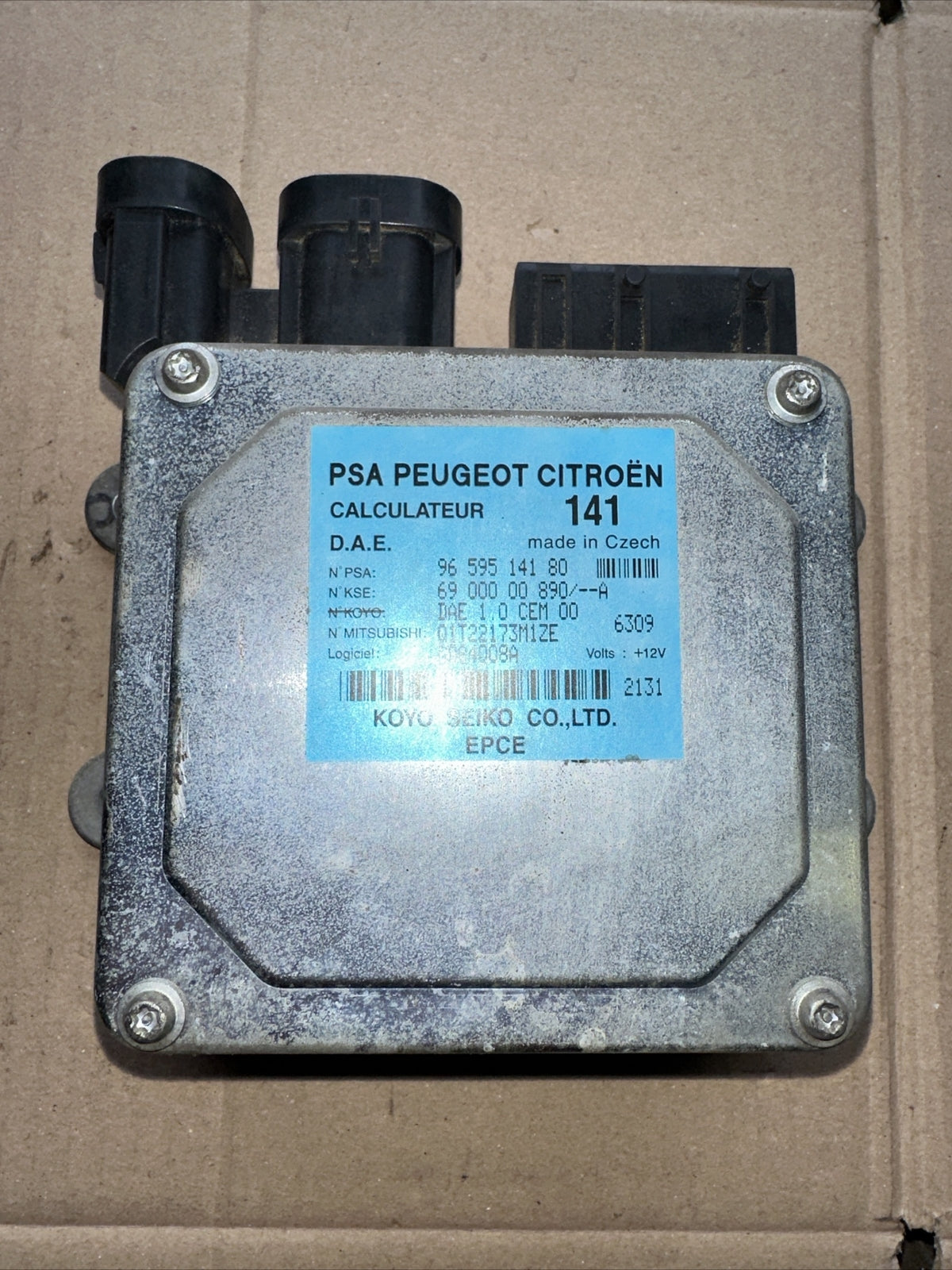 9659514180 CENTRALINA SERVOSTERZO STERZO PSA CITROEN C3 I FN 6900000890 KOYO DAE