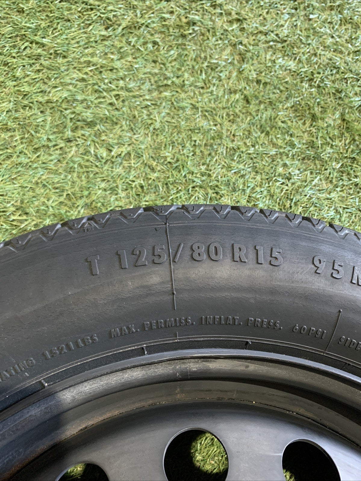 Ruotino Di Scorta Adatto Per Fiat 500 L 125/80R15 (3)