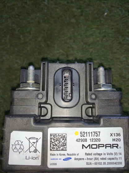 52111757 BATTERIA FIAT 500 - LANCIA YPSILON - FIAT PANDA 1.0 HYBRID (2)