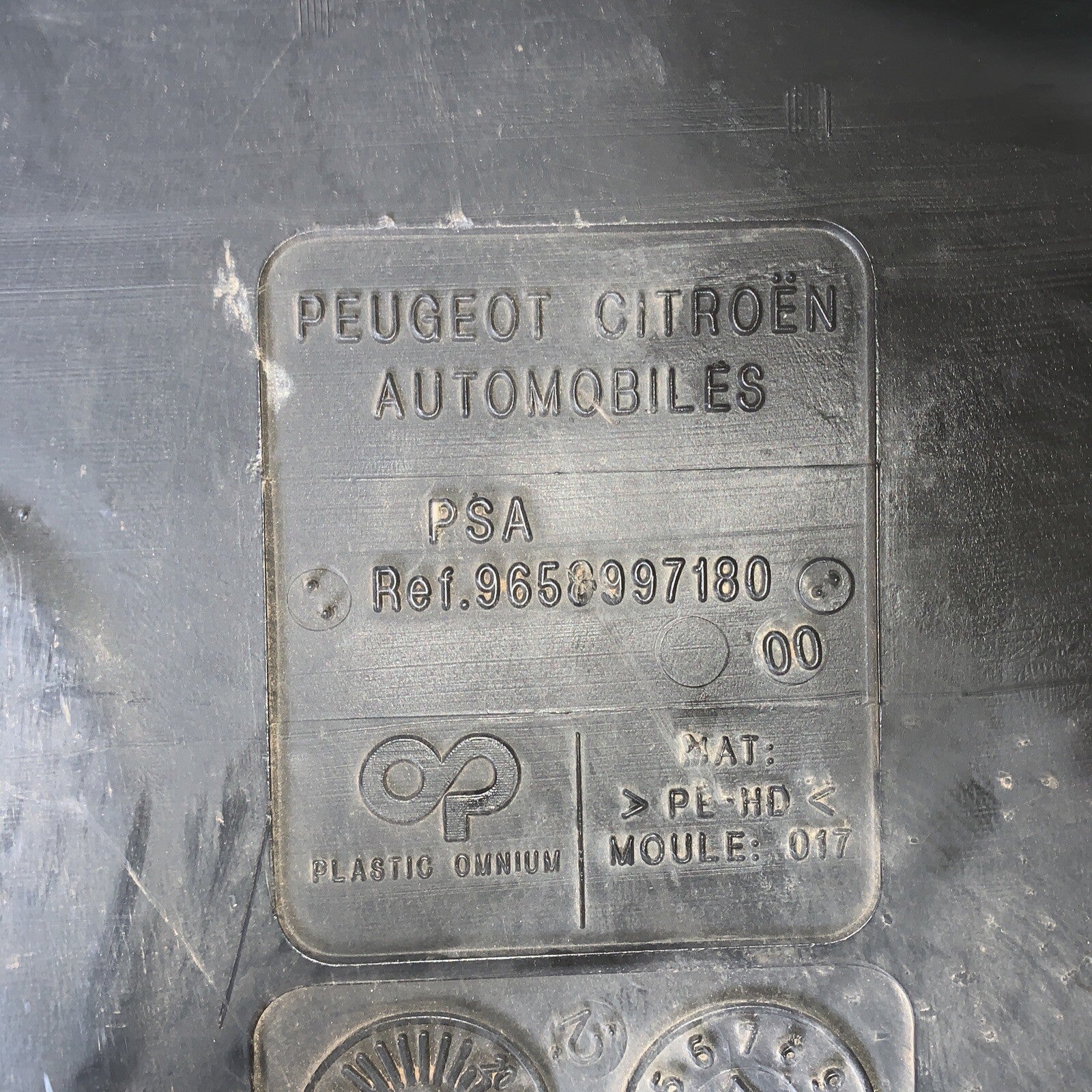 Citroen Berlingo 2007 2.0HDi Serbatoio Carburante 9658997180 Diesel