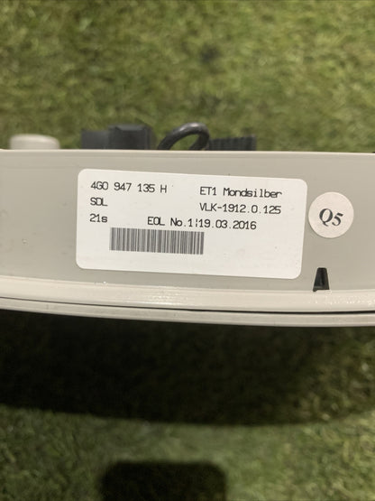AUDI A6 C7 4G A7 2011-14 PLAFONIERA LUCI ABITACOLO 4G0947135H ORIGINALE