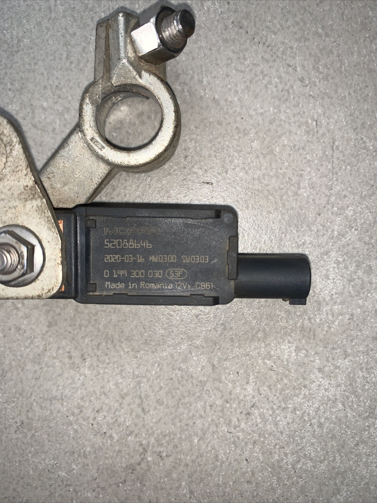 CAVO BATTERIA FIAT 500 X Serie 52088646 Diesel Sensore Start & Stop