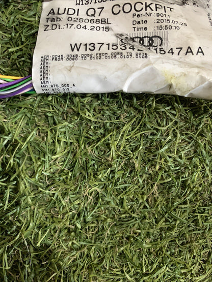 Cablaggio Sotto Cruscotto Audi Q7 2016 3.0 Diesel 4M1971478B