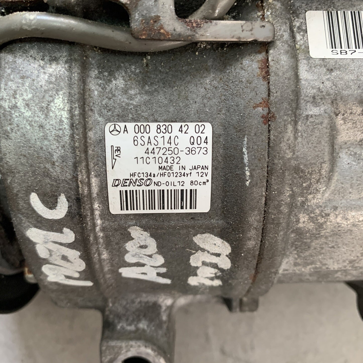 Compressore climatizzatore aria condizionata MERCEDES CLASSE A 200