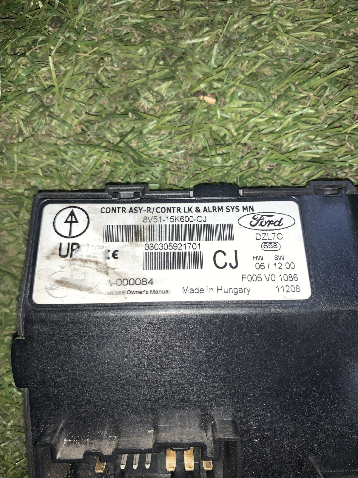 CENTRALINA BODY COMPUTER FORD FIESTA 6 (2012 IN POI) 8V51-15K600-CJ ORIGINALE