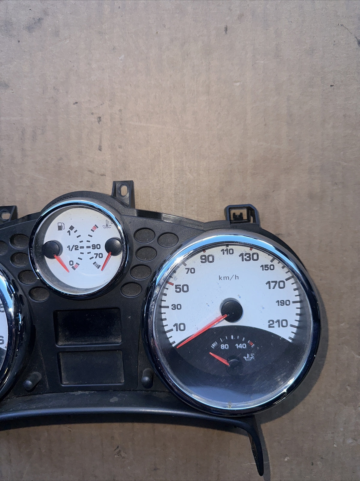 A2C53065549 QUADRO STRUMENTI PEUGEOT 207 2° Serie 1600 Diesel 8HZ (2009)  589321