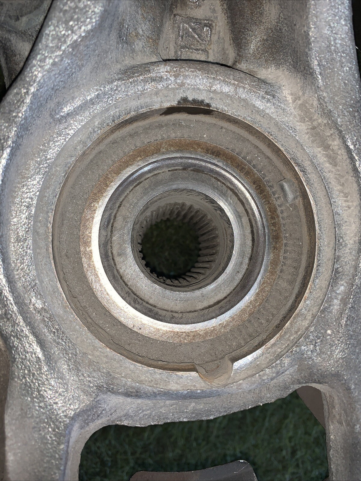 Mozzo Montante Fusello Anteriore Destro Audi Q7 2006 3.0 Diesel 7L0407258A