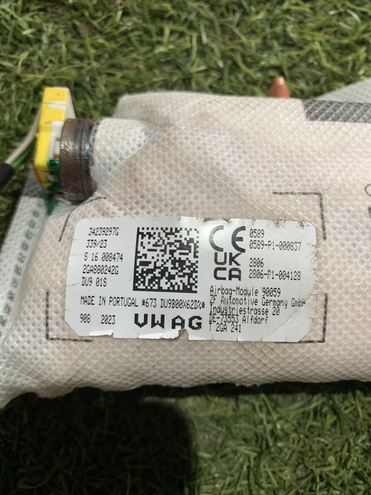 AIRBAG SEDILE DESTRO DX PER VOLKSWAGEN T-Roc Serie 2GA880242G (17 ) (2)