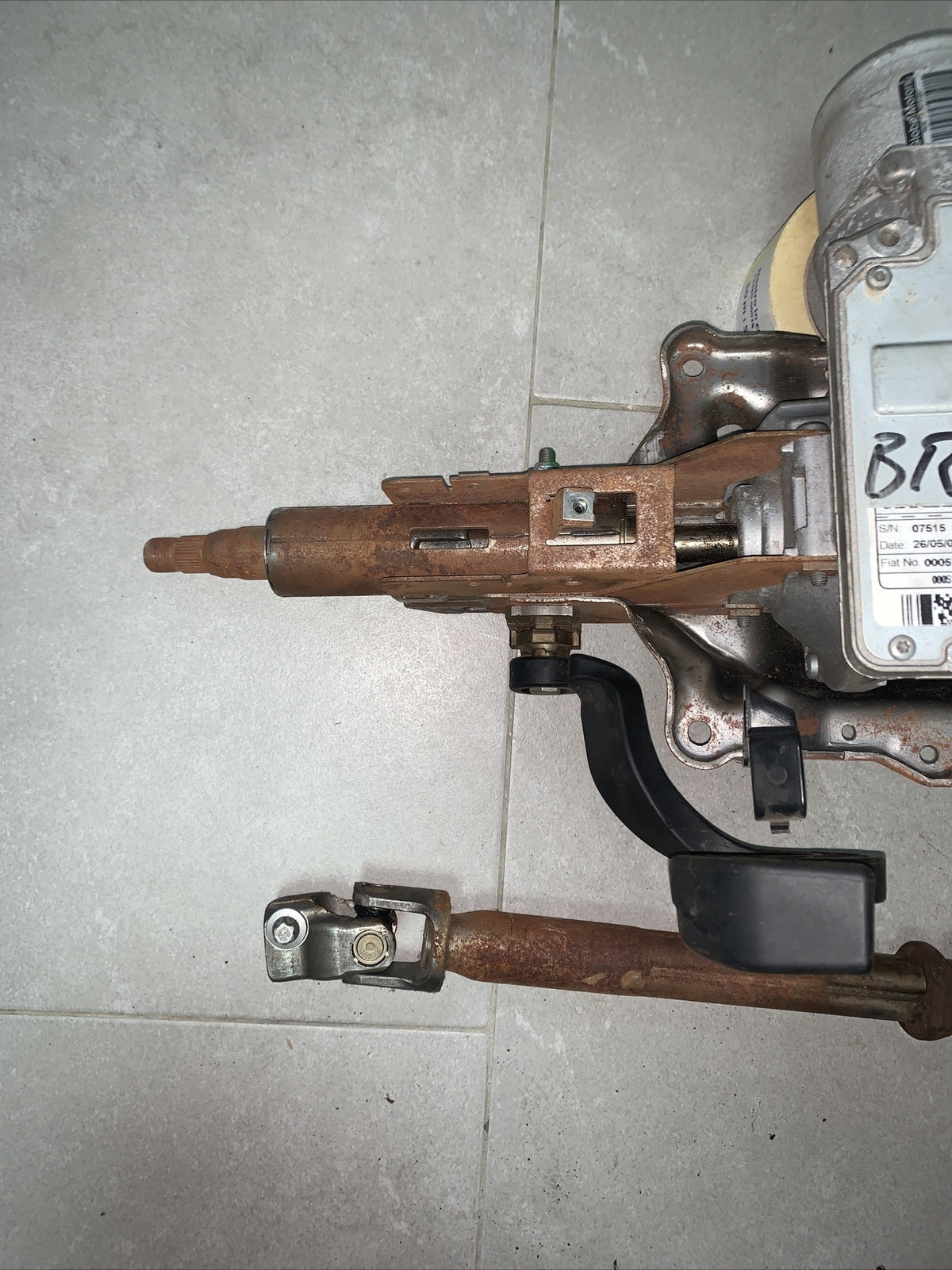 Piantone dello sterzo Fiat Bravo Dal 2007 al 2014 Cod 00051854998