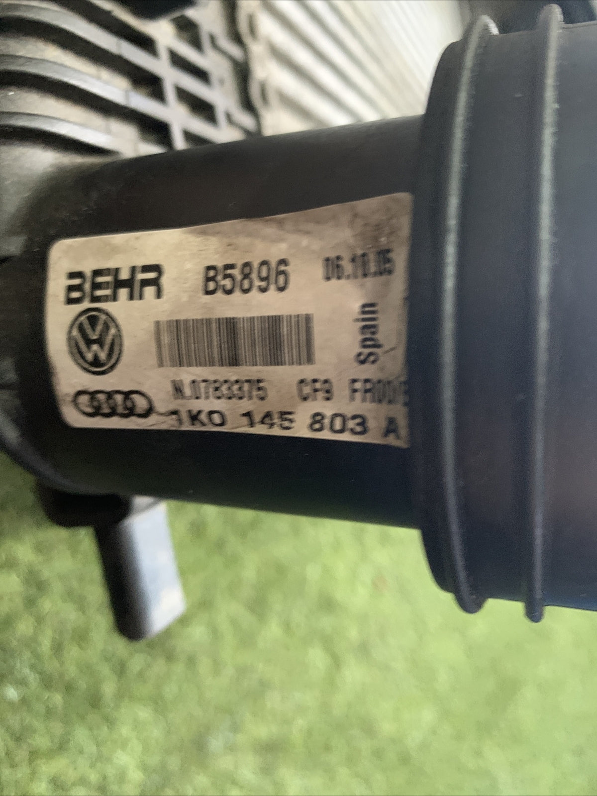 1K0145803A RADIATORE INTERCOOLER AUDI A3 (2004) 2.0 DIESEL