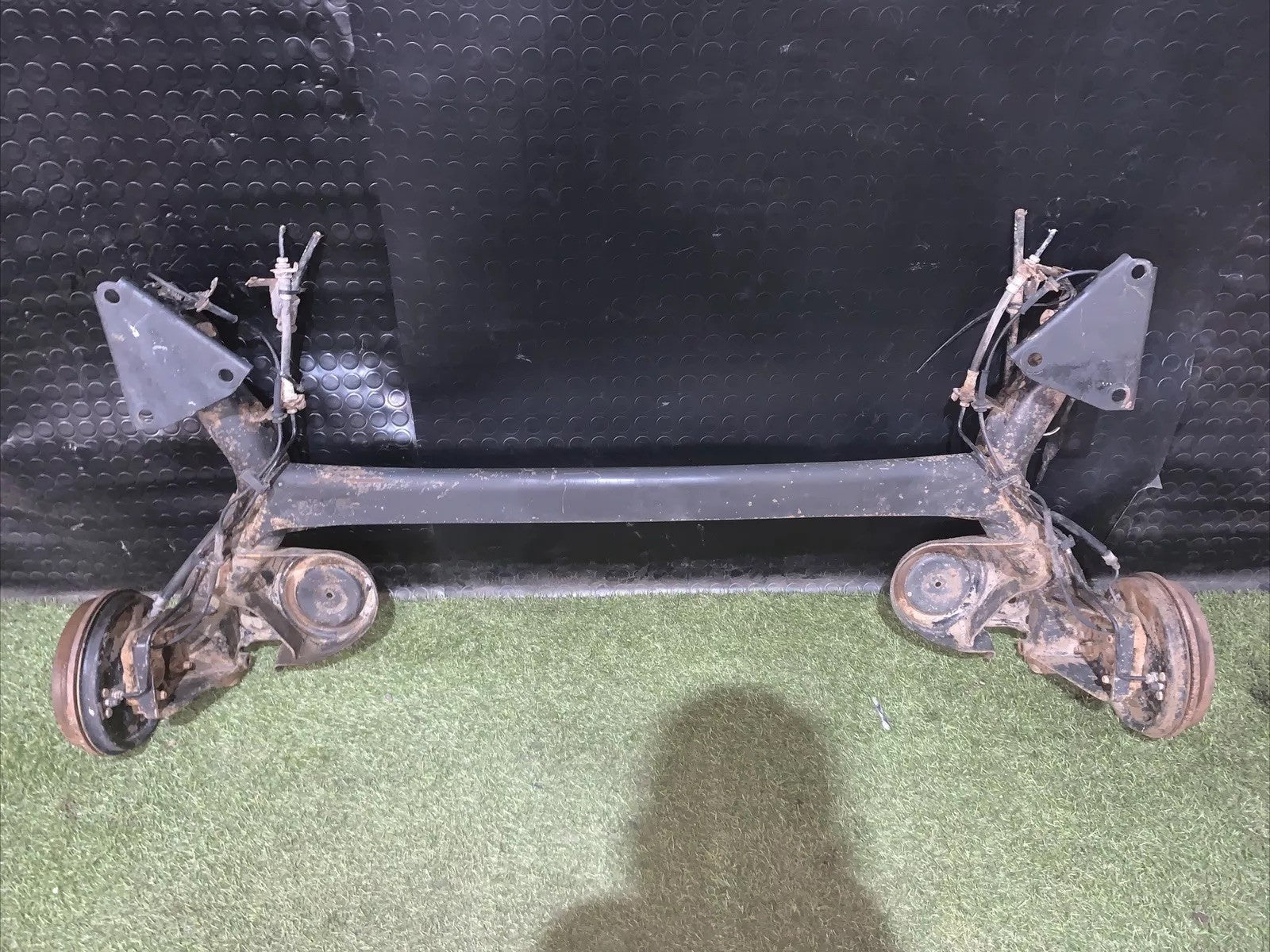 51856917 PONTE ASSALE POSTERIORE FIAT PANDA (169) (2004) FRENI A TAMBURO (2)