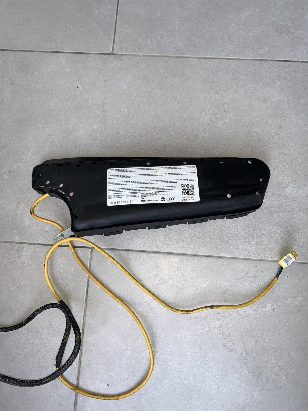 4f0880241e AIRBAG SEDILE SINISTRO LATO GUIDA AUDI A6 Avant Serie C6