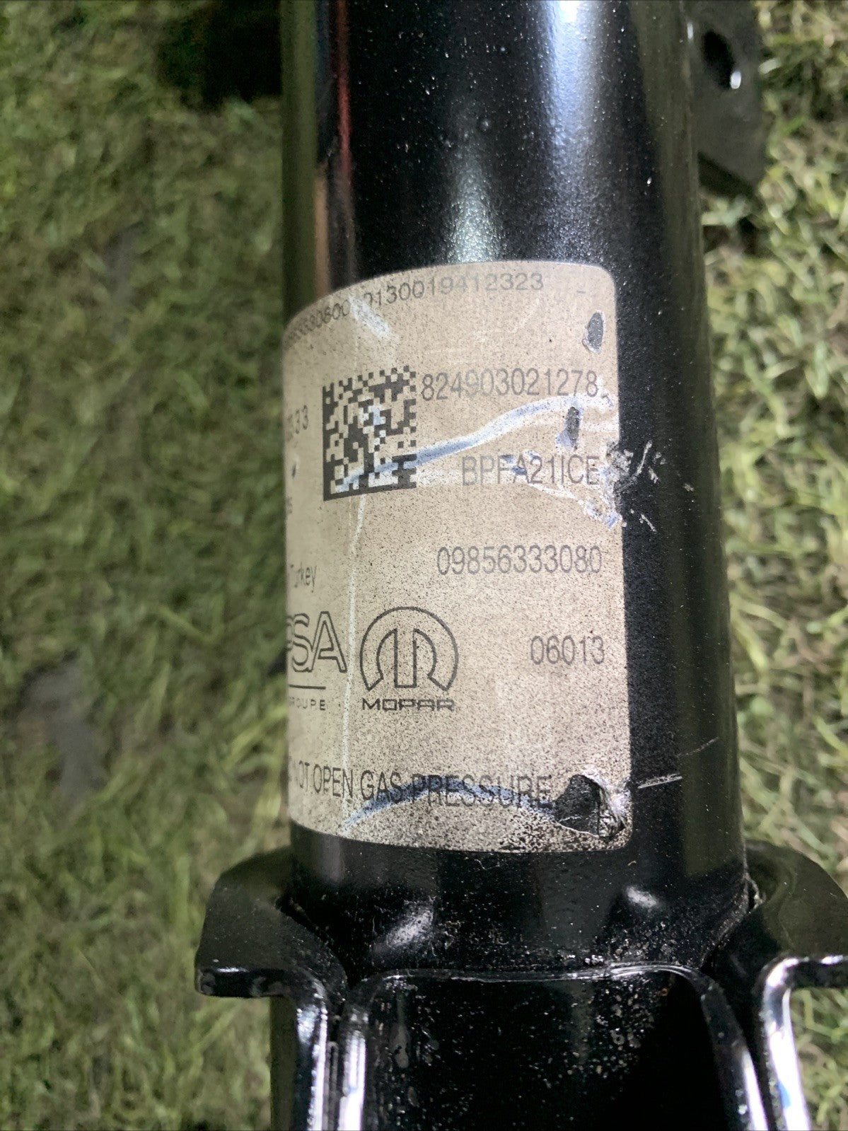 Ammortizzatore Anteriore Destro Jeep Avenger 1.2 Benzina 09856333080