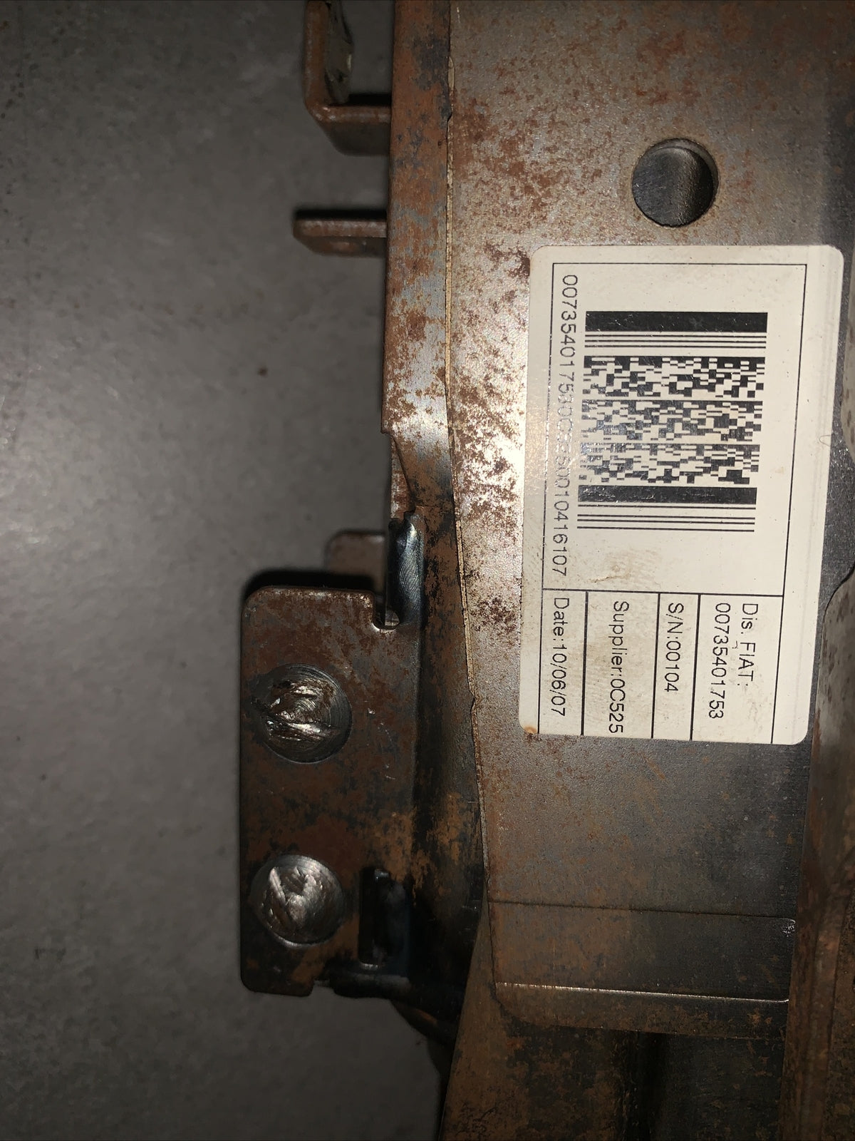 00735401753 PIANTONE STERZO FIAT CROMA 1.9 D 6M SW 110KW (2007)